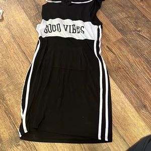 good vibes, bathing suit cover